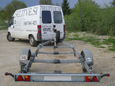 Prikolica za prevoz čolnov do 4,5m